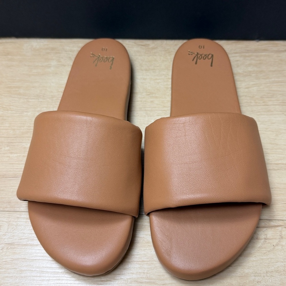 Beek Baza Leather Slide Sandal - Picture 5 of 10